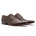 Sapato Social Oxford Solado Em Couro 328 Preto Ref. 328PRETO