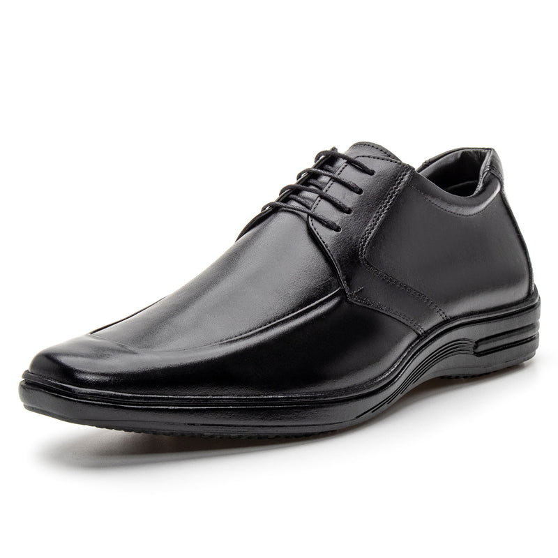 SAPATO MASCULINO CONFORT 4651 PRETO