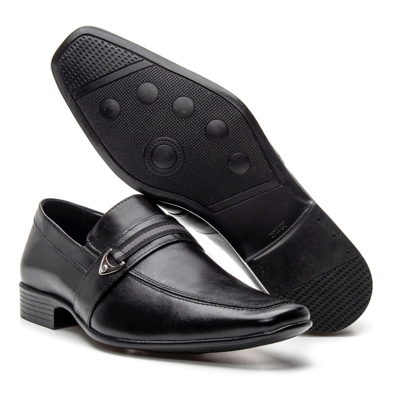 SAPATO SOCIAL MASCULINO 4601 PRETO