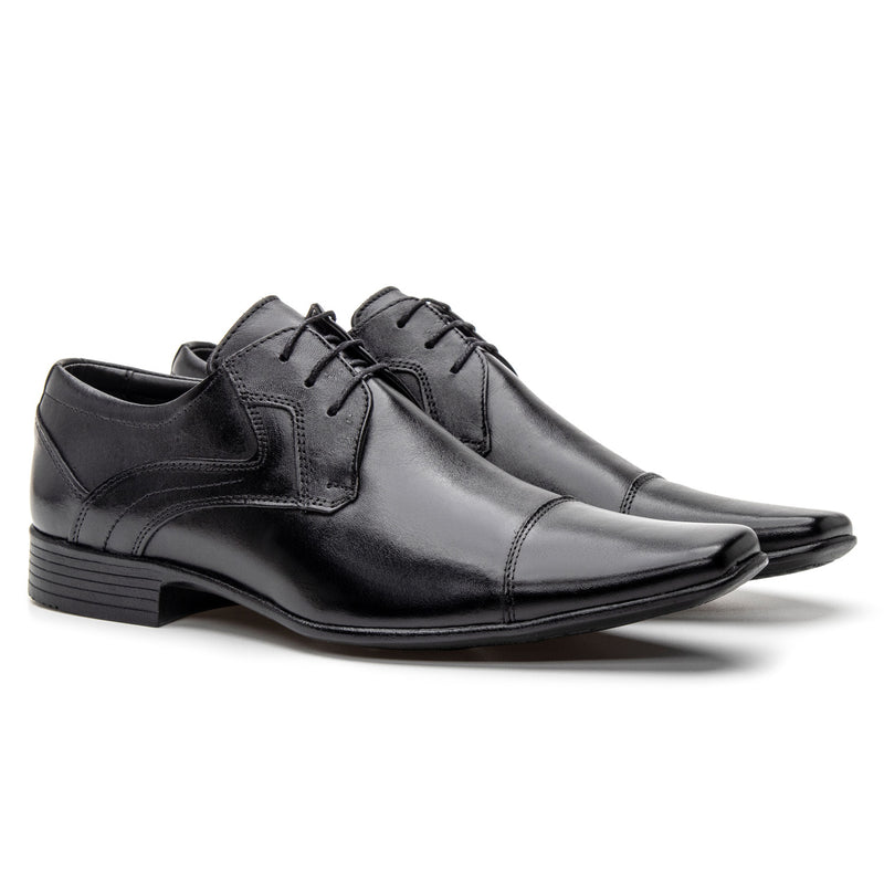 SAPATO SOCIAL MASCULINO 4604 PRETO