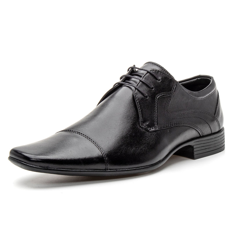 SAPATO SOCIAL MASCULINO 4604 PRETO